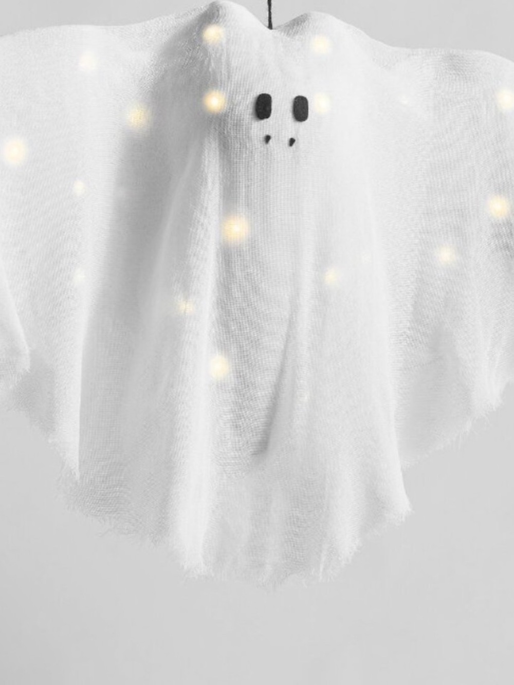 Pottery Barn Lit Ghost Hanging Bat